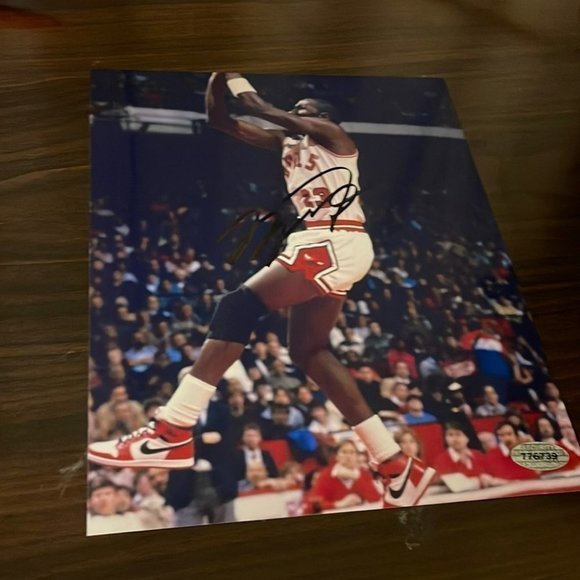 Michael Jordan autographed 8x10 photo - Picture 1 of 2